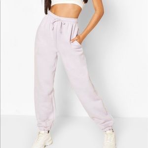 Lilac Oversized Joggers